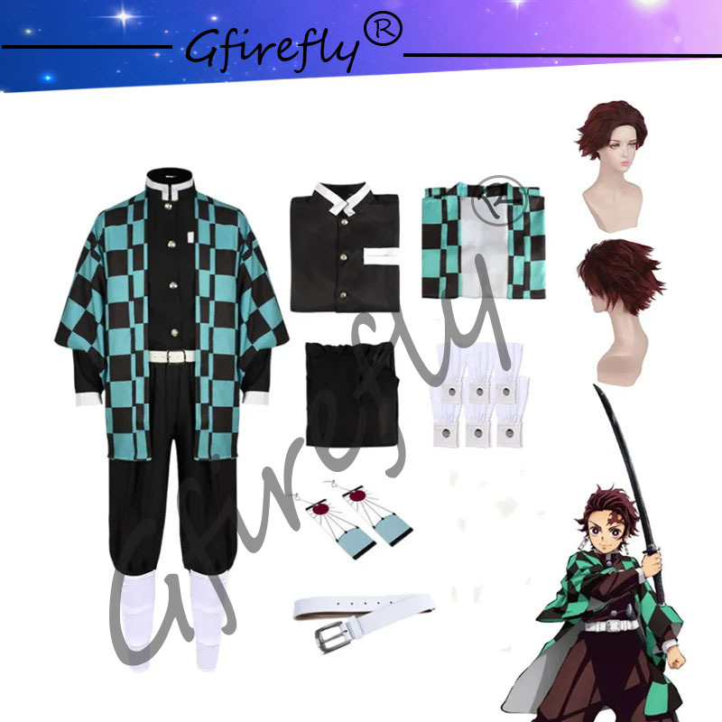 Anime Cosplay Sword - Kamado Tanjirou Cosplay kostüm Katana kılıç