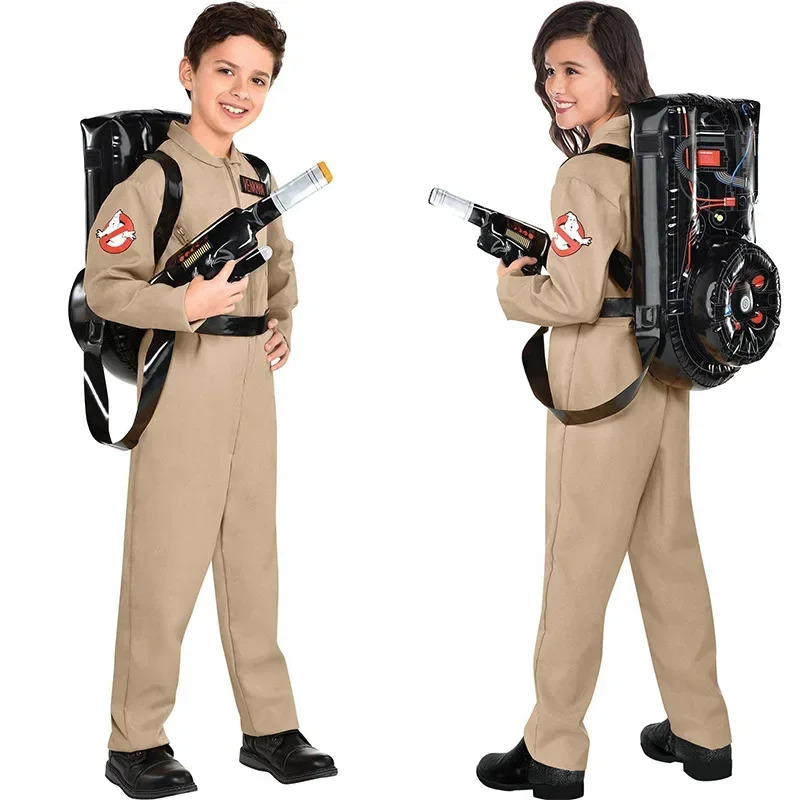 Anime Cosplay Youtube Shorts - Cadılar bayramı Çocuk Baba Ghostbusters Kostüm