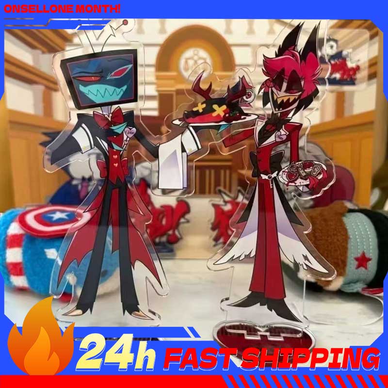 Anime Cosplay Rental - 2 adet Hazbin Anime Peripherals Alastor