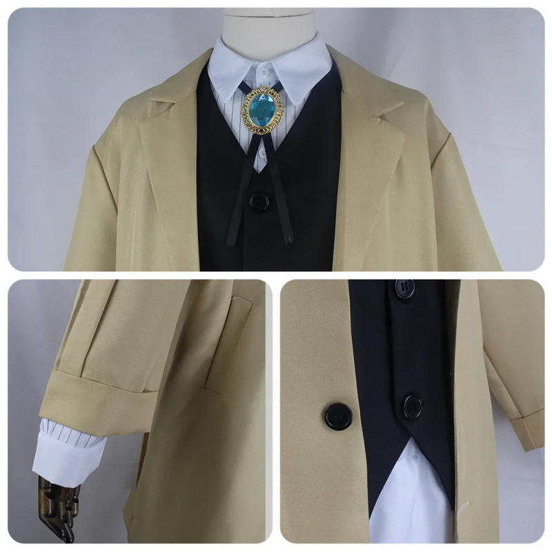 Anime Cosplay Manga - Bungo Sokak Köpekleri Cosplay Dazai Osamu
