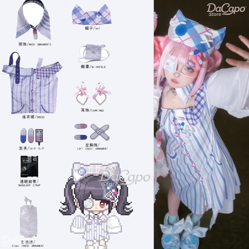 Anime Cosplay Ideas For Women - Oyun Infinity Nikki Cosplay Kostüm Peruk
