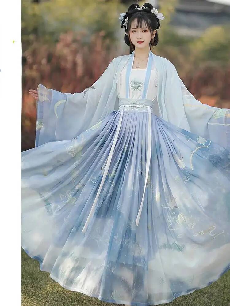 Asian Cosplay Anime - Geleneksel Hanfu Çin Yeni Kostüm Kadın