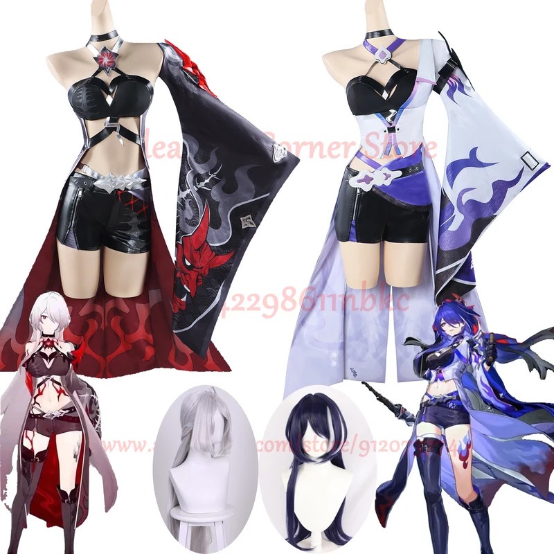 Anime Cosplay Youtube Shorts - Stokta Acheron Cosplay Kostüm Honkai Yıldız
