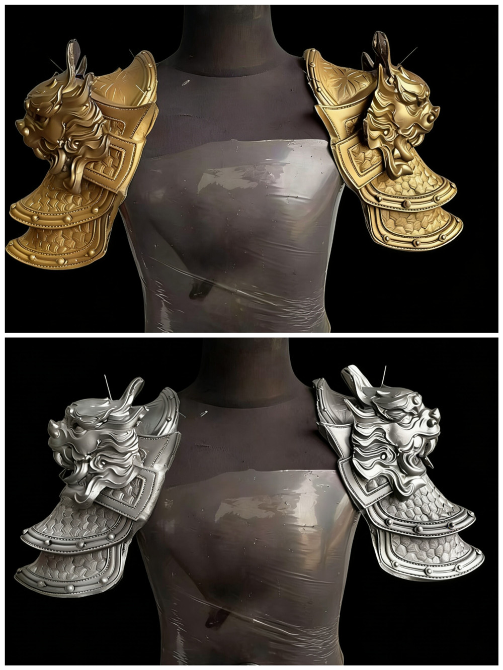 Anime Cosplay Armor - Anime Cosplay Vintage Omuz Zırhı Aksesuarları
