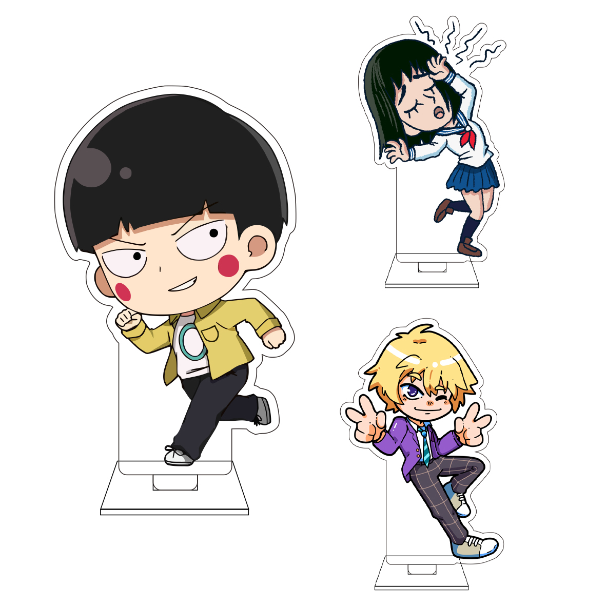 10CM Anime Mobu Saiko Hyaku Co - Anime Cosplay Cute incelemesi ve fiyatı