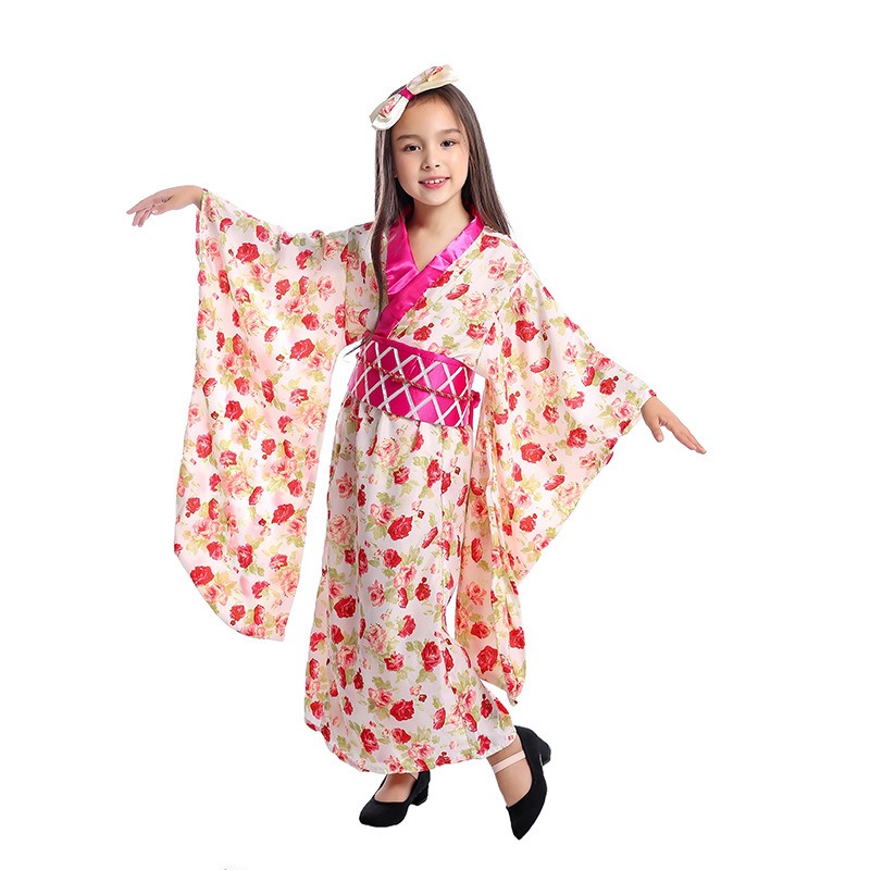 Kız Japon Kimono Takım Elbise  - Asian Cosplay Anime incelemesi ve fiyatı