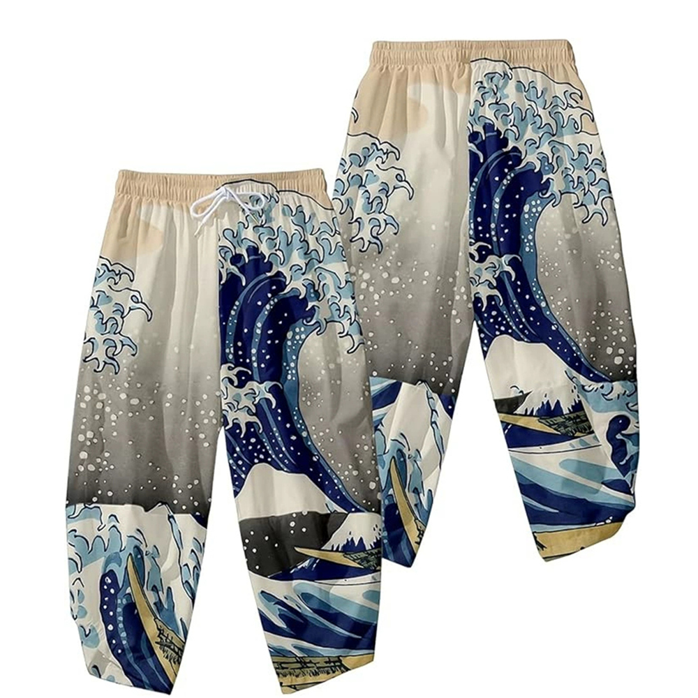 3D Kimono Pantolon Vintage Blo - Asian Cosplay Anime incelemesi ve fiyatı