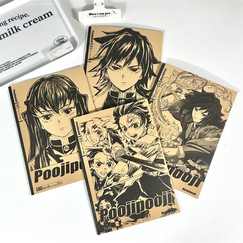 Demon Slayer temalı B5 kraft d - Anime Cosplay Demon Slayer incelemesi ve fiyatı