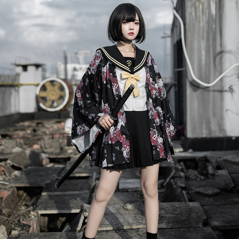 Retro Kimono Hırka Japon Anime - Asian Cosplay Anime incelemesi ve fiyatı