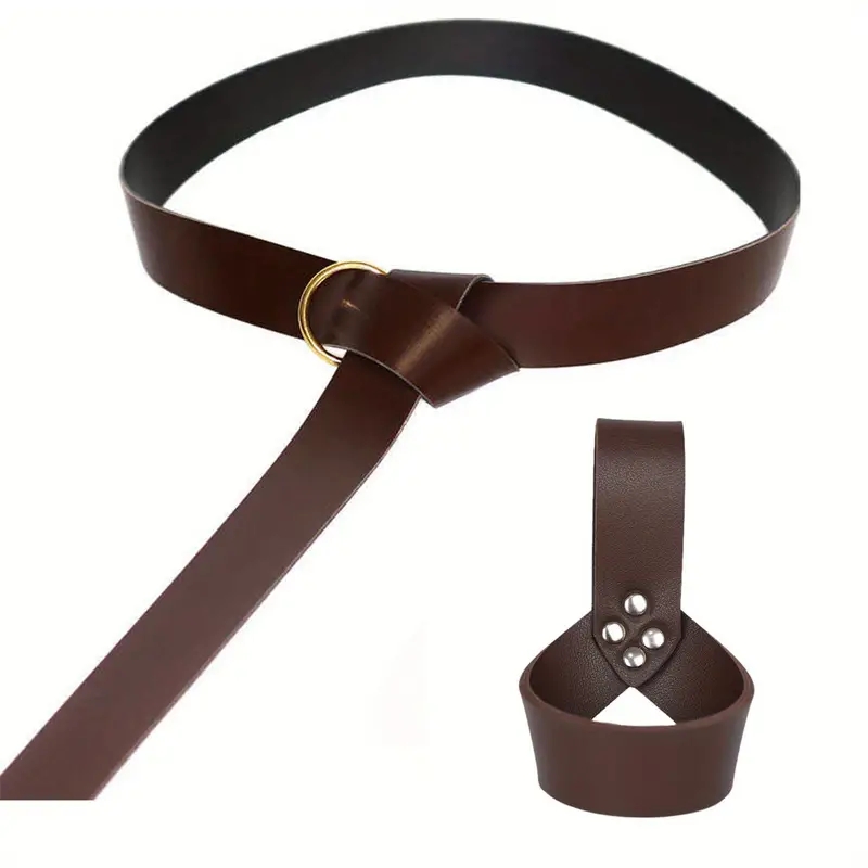 Viking Retro Deri Cosplay Keme - Anime Cosplay Sword incelemesi ve fiyatı