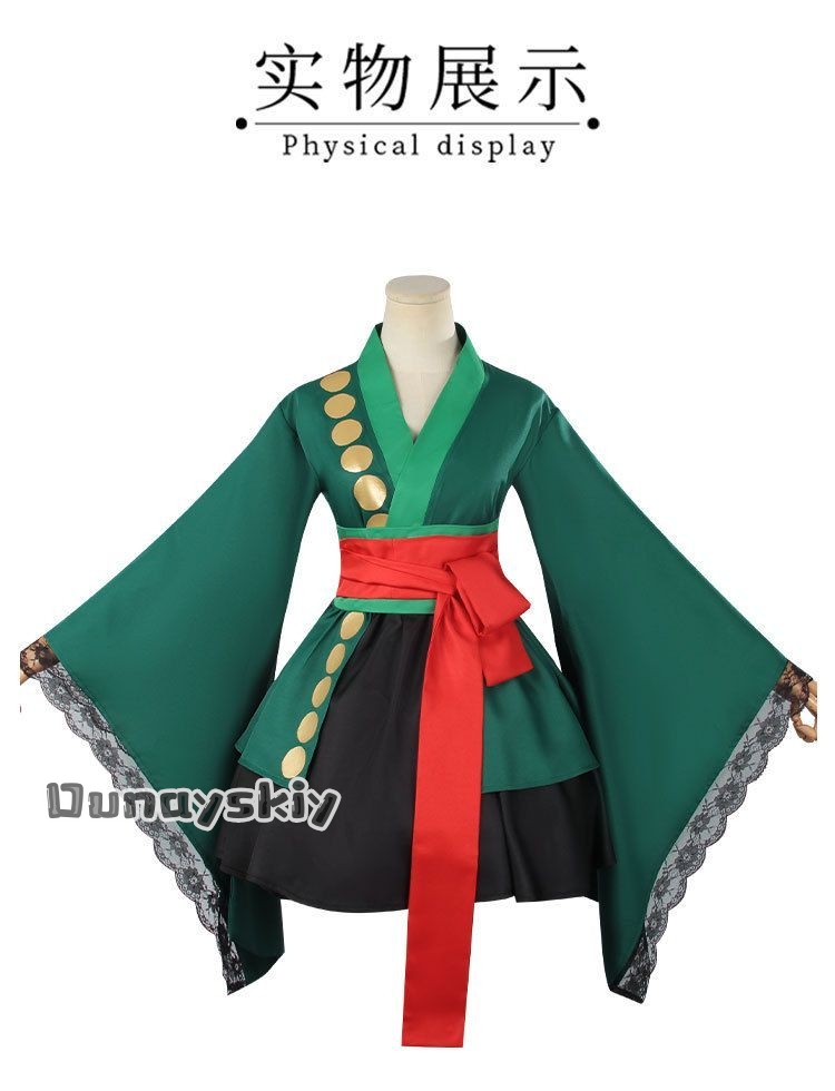 Anime Roronoa Zoro Cosplay Kos - Anime Zoro Cosplay Female incelemesi ve fiyatı