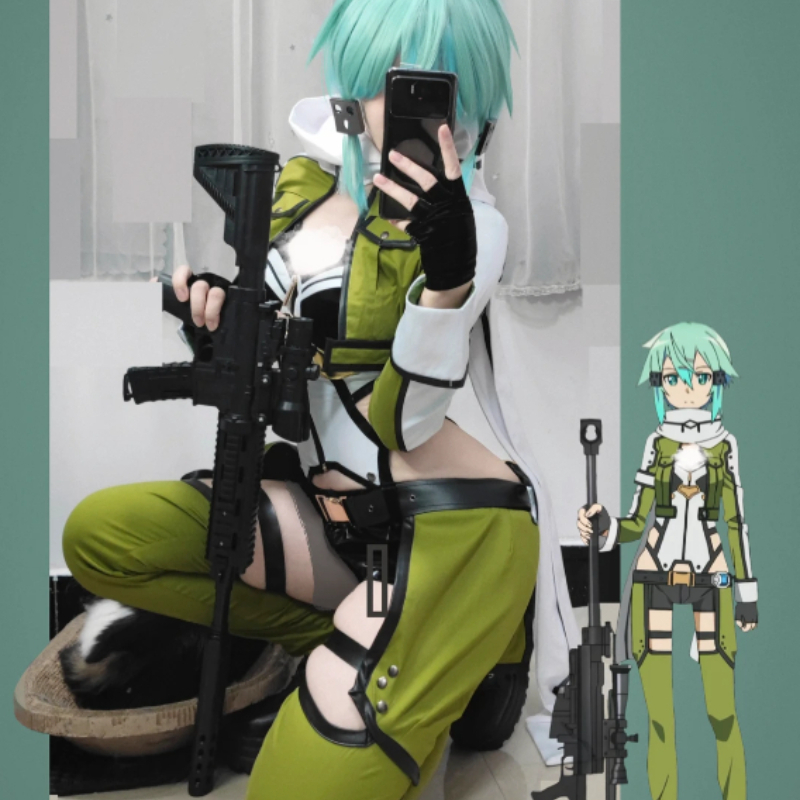 SAO Sword Art Online GGO Sinon - Anime Cosplay Sword incelemesi ve fiyatı