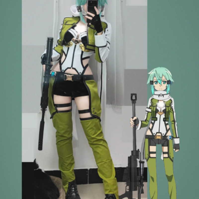 SAO Sword Art Online GGO Sinon - Anime Cosplay Sword incelemesi ve fiyatı