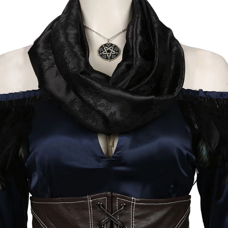 Yennefer Cosplay Fantasia Kost - Anime Cosplay Youtube Shorts incelemesi ve fiyatı
