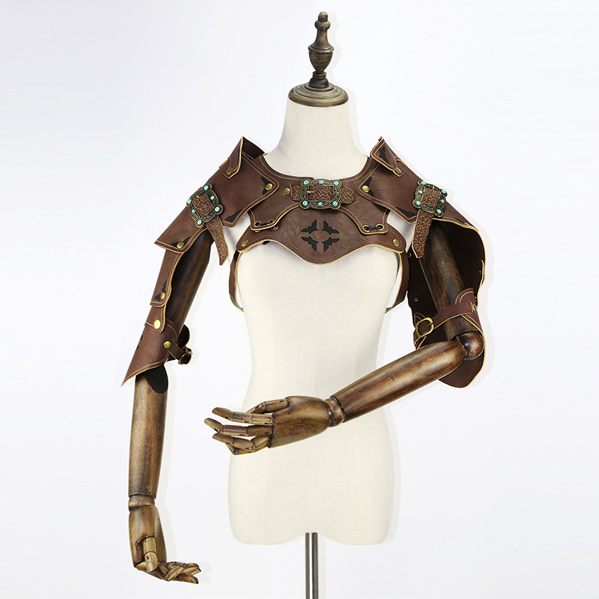 Steampunk omuz zırh zırh kadın - Anime Cosplay Armor incelemesi ve fiyatı