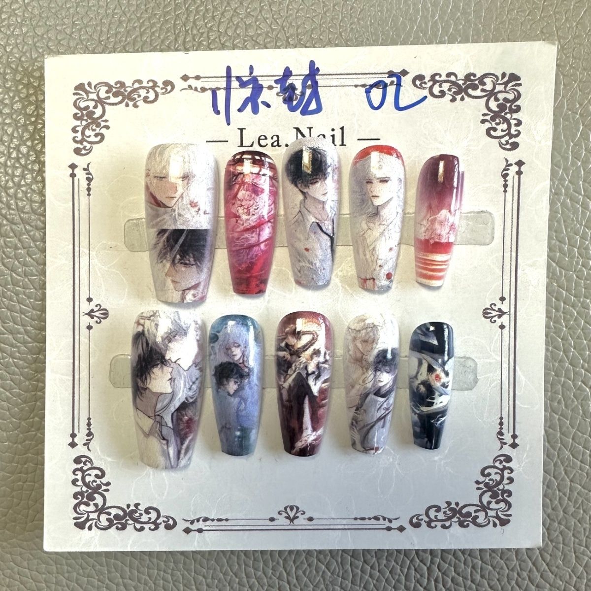 Oyunun ölümü Nail Art Süslemel - Anime Cosplay Armor incelemesi ve fiyatı